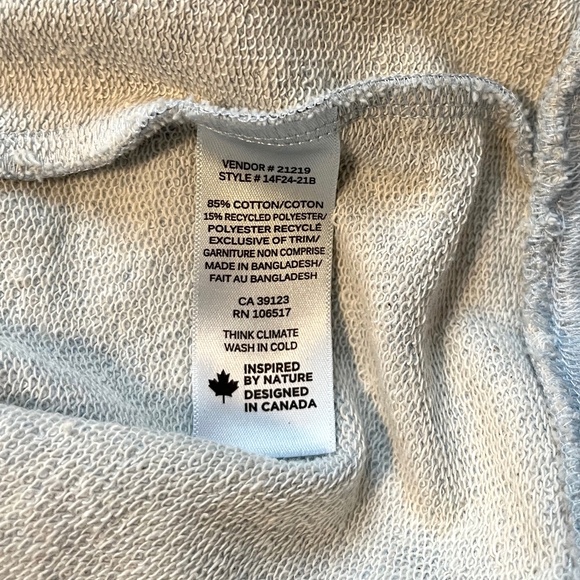 Northern Reflections Painterly Winter Scene Graphic Sweatshirt - Picture 9 of 11